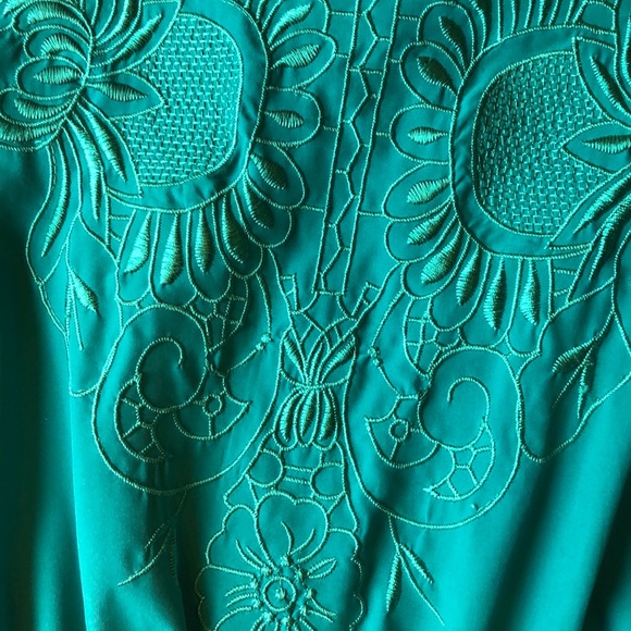 Turquoise dress - Picture 2 of 5